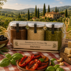 Assortiment de 3 sauces - 3×90gr