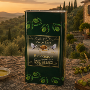 Huile d’olive biologique Benso – 5 litres