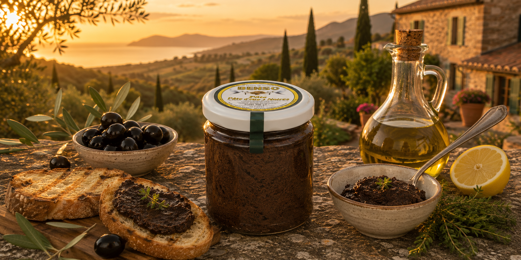 Pâte d'Olives Noires - 200g