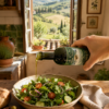 Bottle-Extra-Virgin-Organic-Olive-Oil-75cl-Salad Huile d'olive biologique Benso - 75 cl