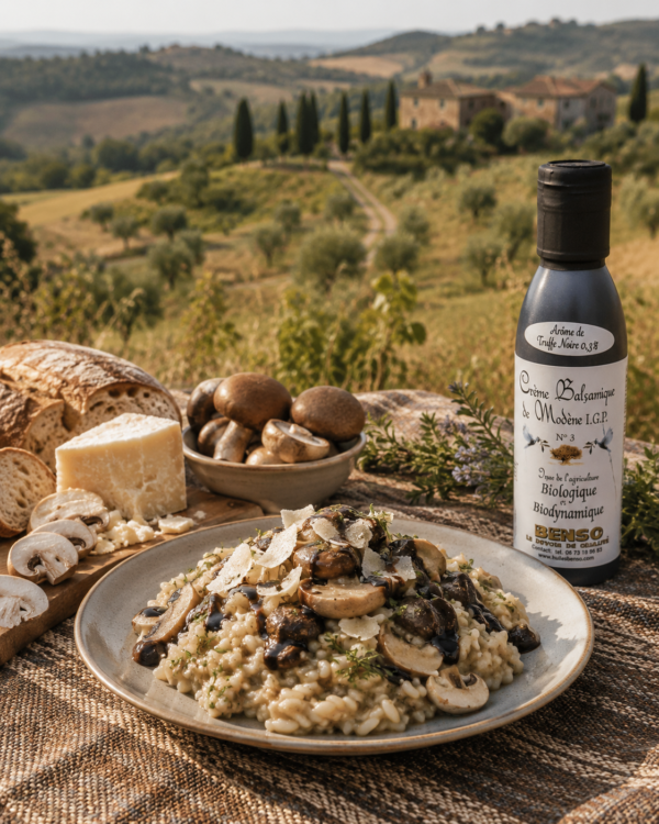 Crème balsamique bio et bio-dynamique aux truffes - 150 ml