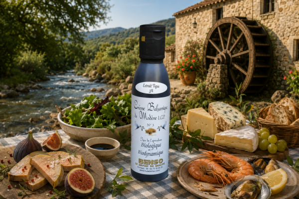 Crème balsamique biologique et bio-dynamique aux figues - 150 ml