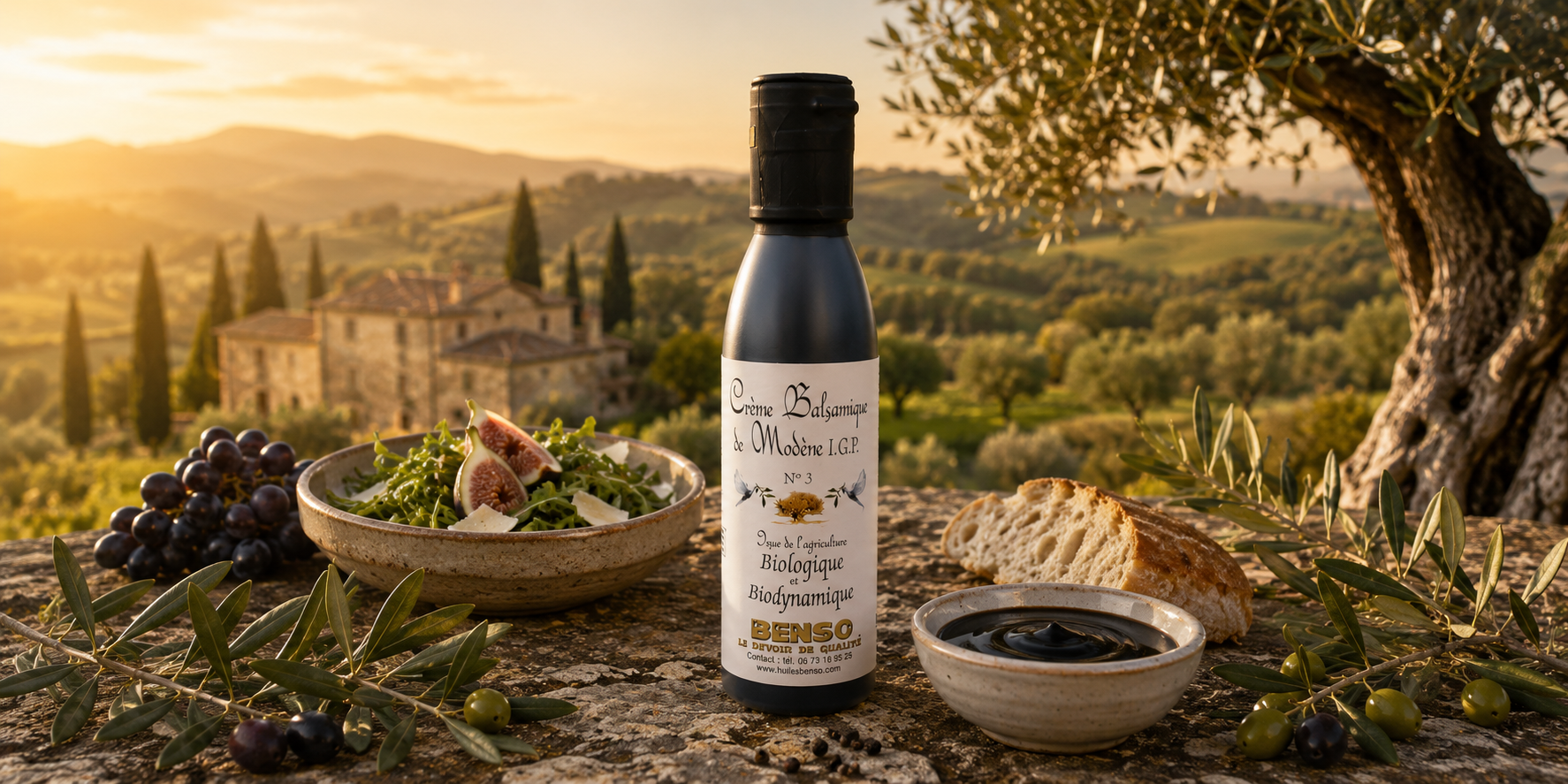 Nature-Organic-Bio-Dynamic-Balsamic-Cream Crème balsamique biologique et bio-dynamique nature - 150 ml