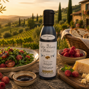 Crème balsamique biologique et biodynamique à la framboise - 150 ml