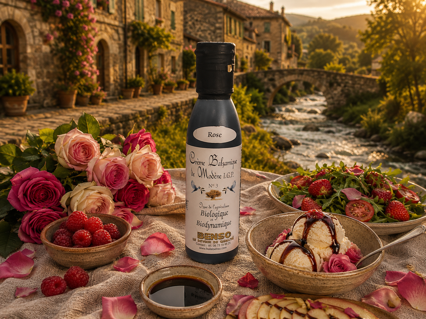 Rose-Organic-Biodynamic-Balsamic-Cream-150ml Crème balsamique bio et bio-dynamique à la rose - 150 ml