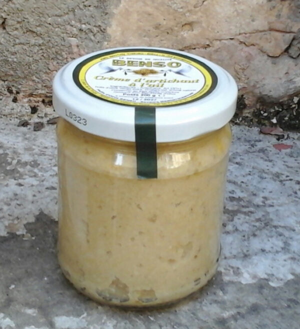 Crème d'artichaut à l'ail - 200g